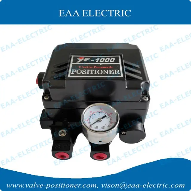 YT1000L Electro Pneumatic Valve Positioner-Black