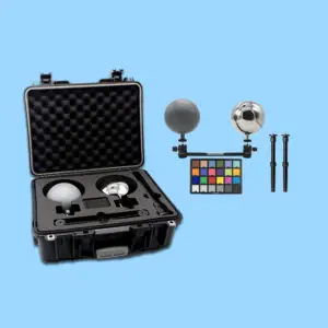 12.6cm hdri vfx ball chrome grey ball Kit
