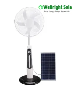 Solar Standing Fan 18 Inch