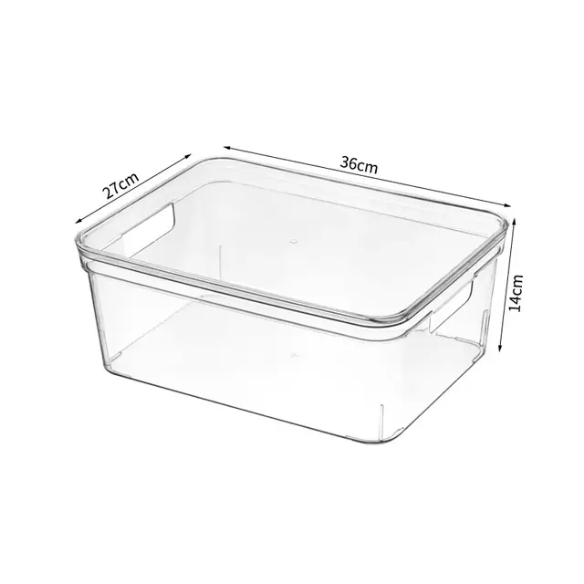 Storage Transparent Storage Box with lid Small