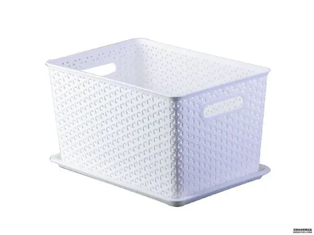 Storage Big Wicker storage basket with lid