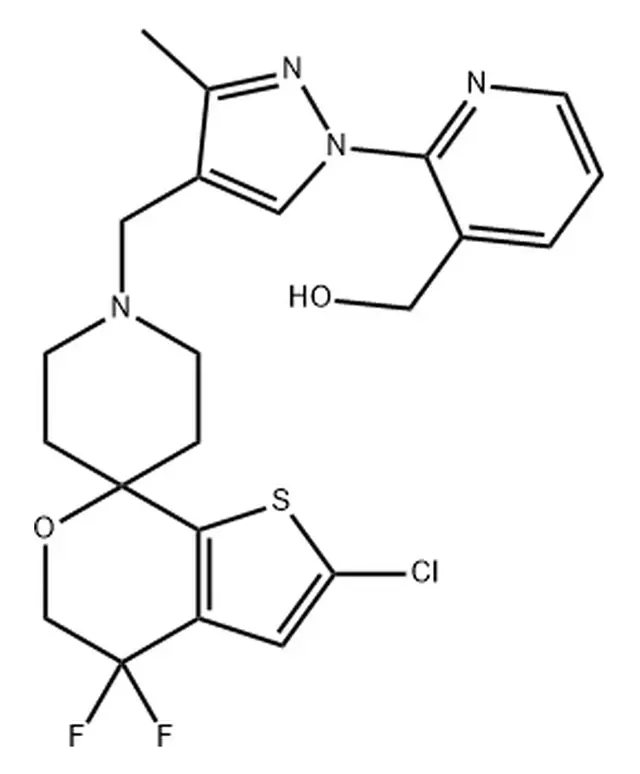 Chemical structure of 1307245-86-8