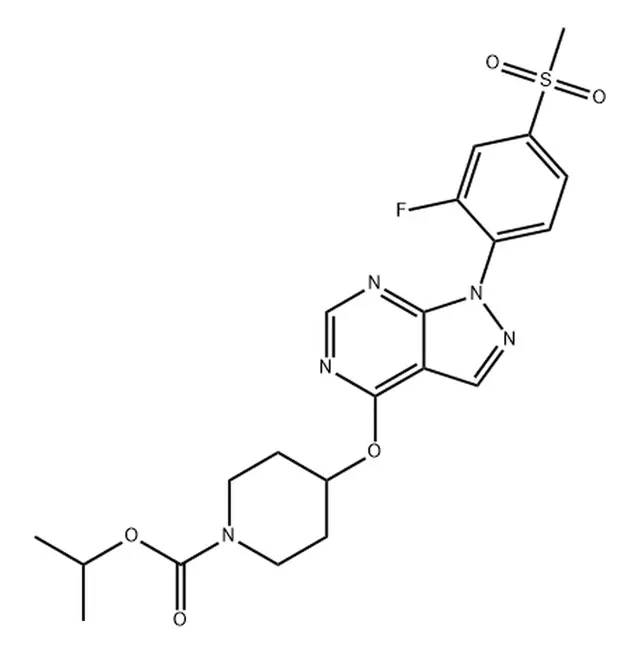 Chemical structure of APD 668