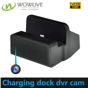 1080P FHD Functional Charging Dock DVR Hidden Camera DVR-1080CDC