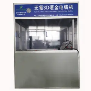 Cyanide-Free 24K Hard Gold Jewelry Electroforming Machine