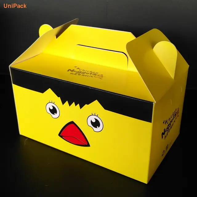 Paper Chicken Nuggets Box