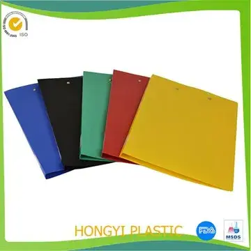 PP file holder with clip