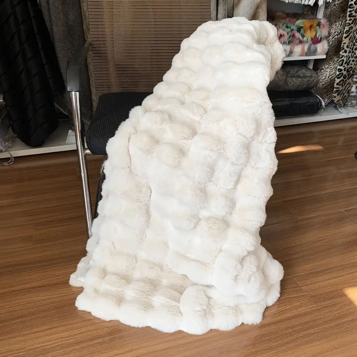 Vista de la serie Bubble Faux Fur