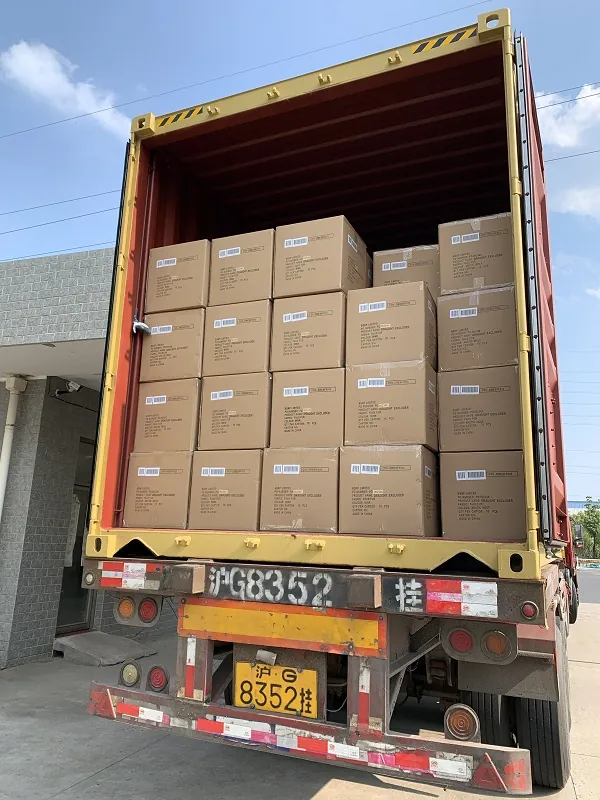 Beladen von Containern