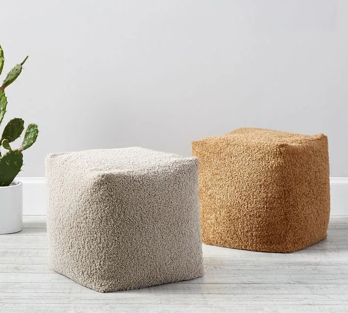 Teddy Faux Fur Beanbag Cover view