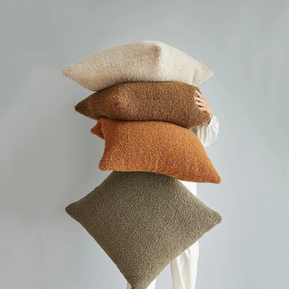 Teddy Faux Fur Cushion view