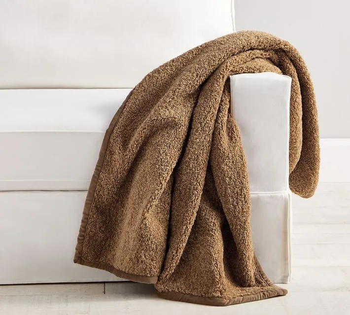 Teddy Faux Fur Throw view