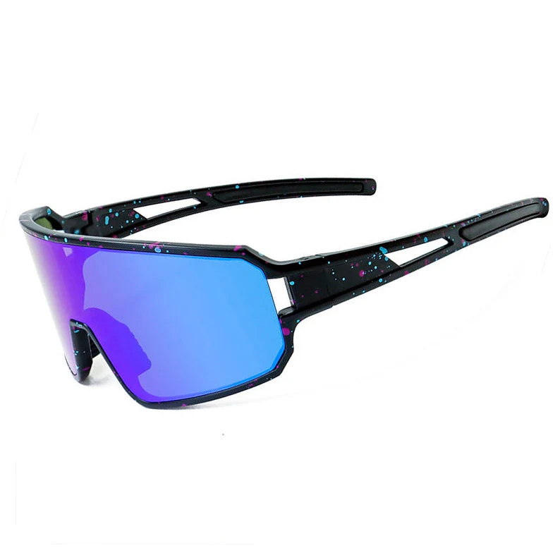 CL-J133 cycling sunglasses with polarized HD PC/TAC lens and black TR90 frame