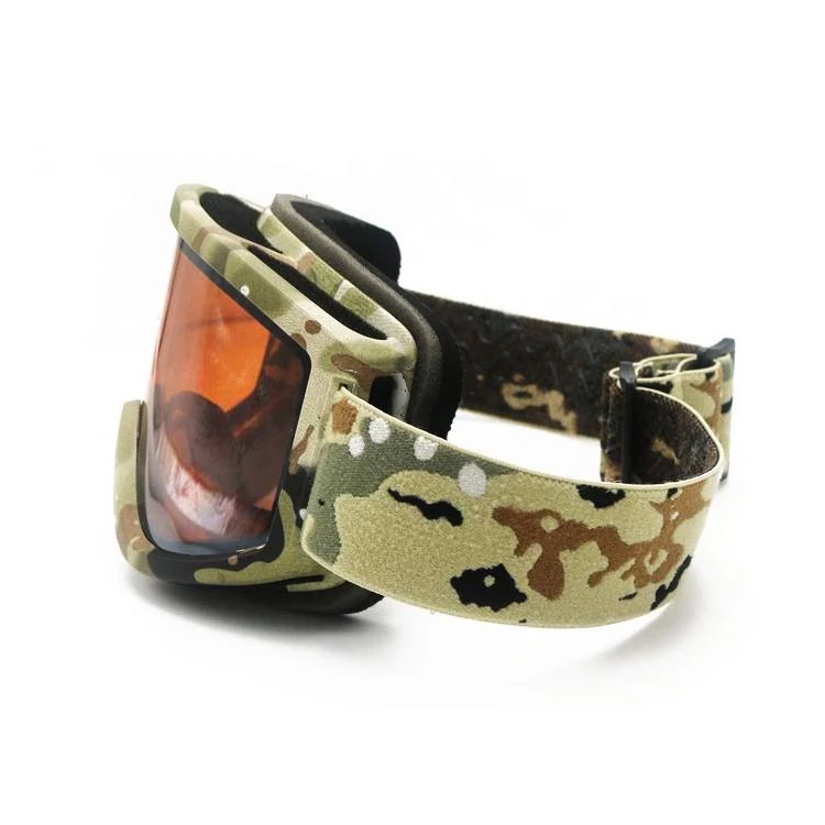 Side profile of the MT-Y615 goggle highlighting the ventilated frame and adjustable elastic strap