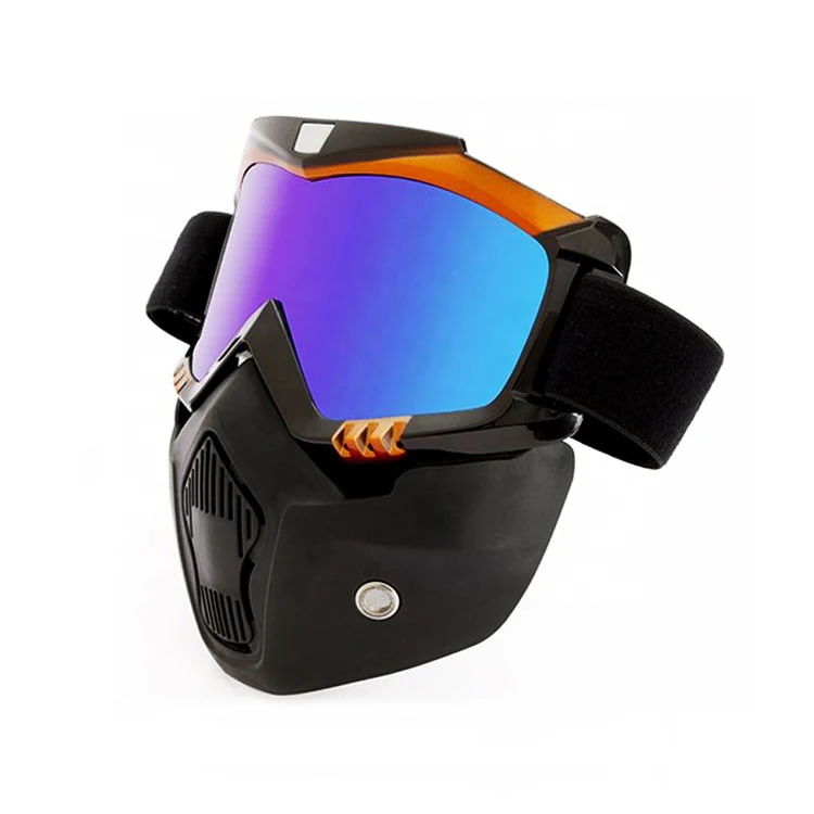 Side view of the MT-Y655M goggle showing the dual air vents and soft sponge foam padding