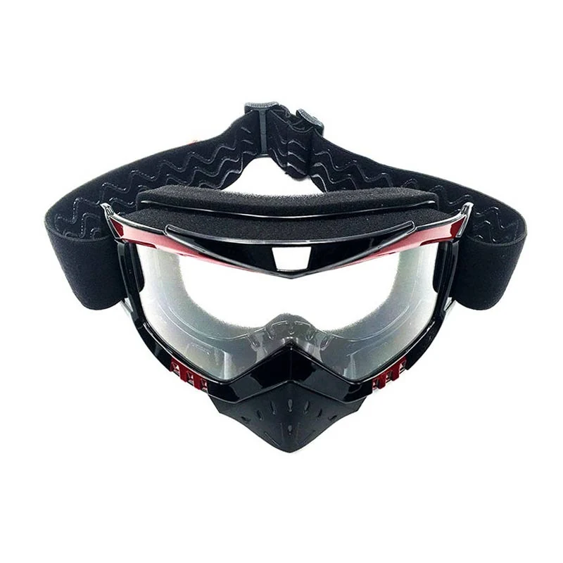 Side view of the MT-Y655N goggle highlighting the TPU frame with sponge foam padding