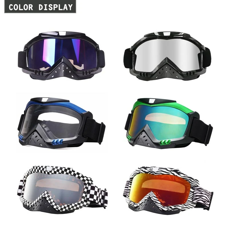 Close-up of the slot-based connection between the nose guard and goggle frame