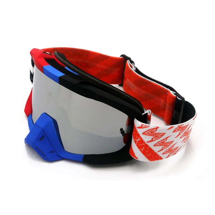MT-Y836N goggle shown with detachable nose guard attached and in place