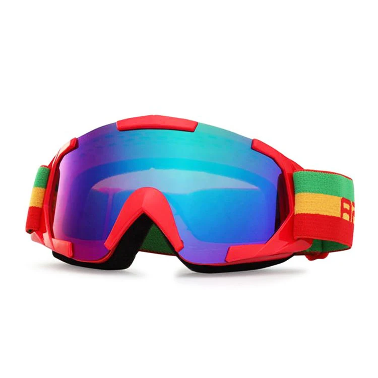 Front view of SK-Y629 goggle with dual-layer lens and anti-fog inner coating