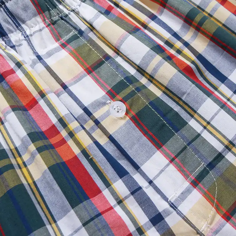 Wholesale Woven Cotton Boxer Shorts view 3