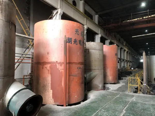 Hornos de recocido tipo campana en la planta de Yongxin Wuxi