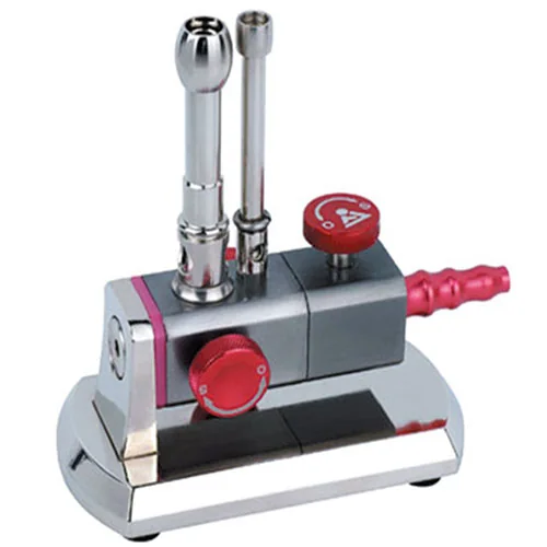 Bunsen Burner,Double Tubes,Silvery - Dental Tools