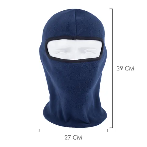 Balaclava Thermal Fleece Windproof Full Face Mask Blue view 2