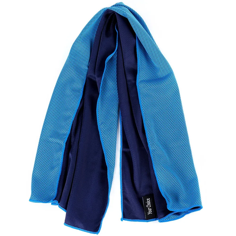 Instant Cooling Sports Towel Blue