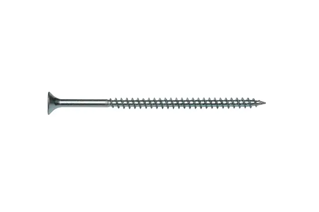 Yellow zinc chipboard screw