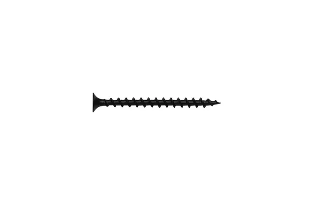 Black phosphate drywall screw