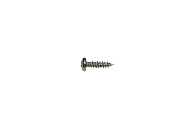 Zinc plated self-tapping screw